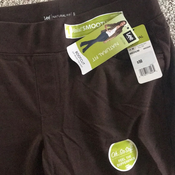 Brown stretch pants - Picture 2 of 2